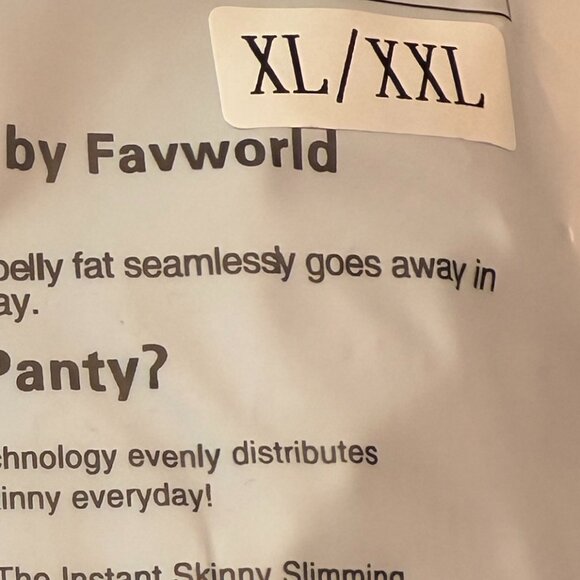 New πFavWorld Instant Skinny Slimming Panty Women's Size XL-XXL Lot of 3 - Picture 4 of 11